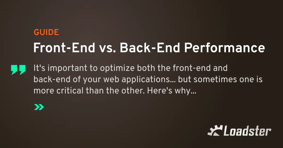 Front End vs Back End, Front End vs Back End Explained