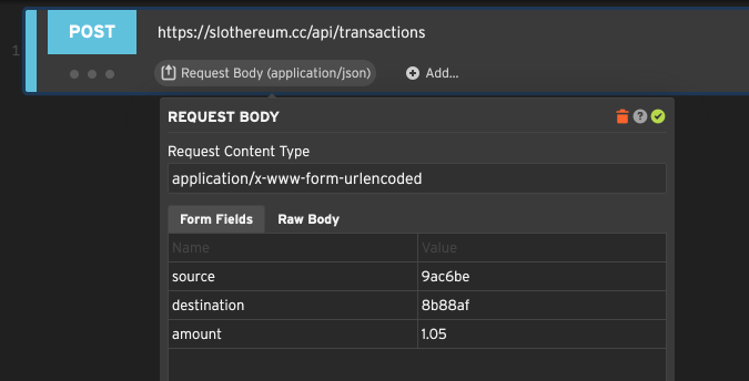 Editing a form body as individual fields